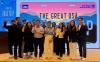 Group photo of travelers at The Brand USA event in South Korea.